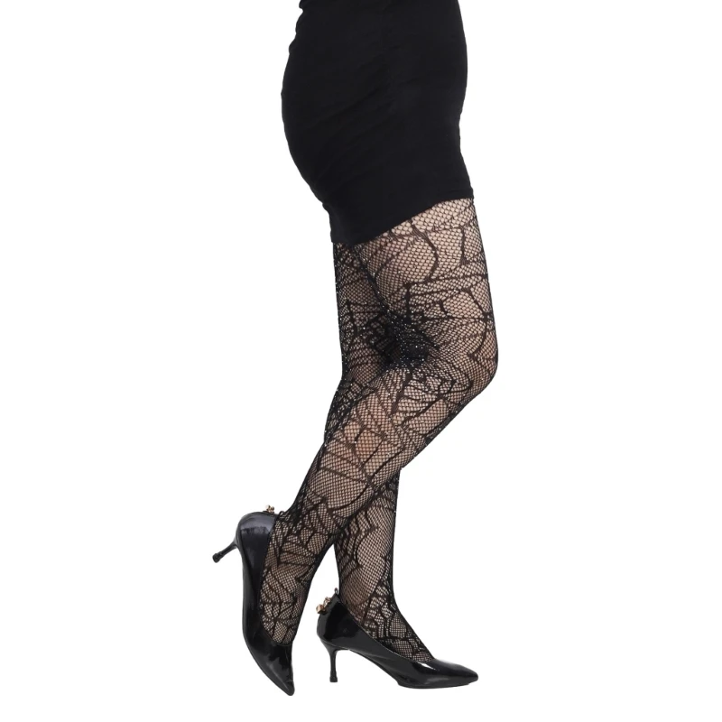 

Y166 женские сексуальные колготки ажурные чулки с рисунком колготки до бедра черные носки кружевные леггинсы колготки