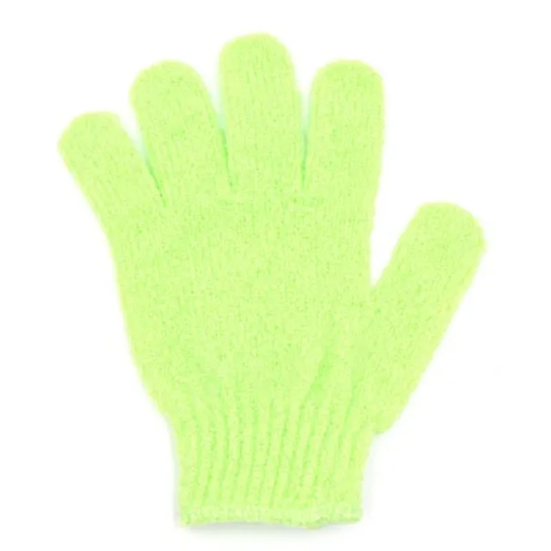 Exfoliating Bath & Shower Glove Set with Massage Sponge