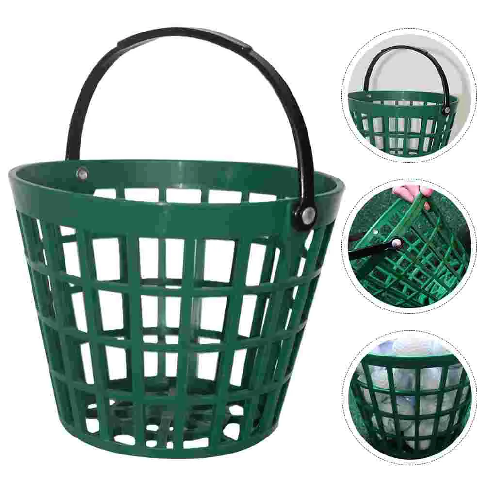 

Golf Pick up Basket Outdoor Golfball Storage Shelves Rack Sports Supply Golfs Supplies Plastic Golfing Container