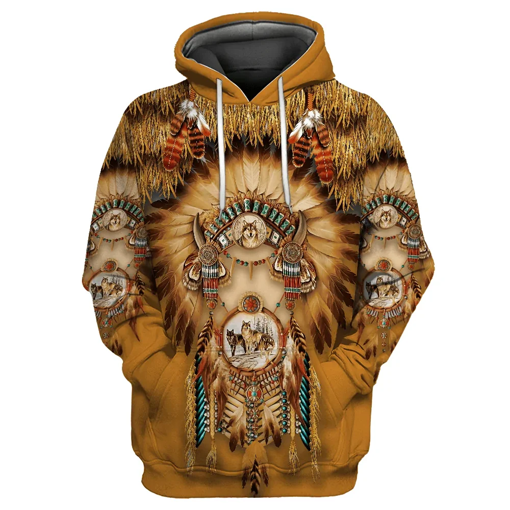 

PLstar Cosmos Native Wolf pattern 3D All Over Printed Fashion Men's Hoodie Unisex Zip Hoodie Casual Tracksuits KJ975