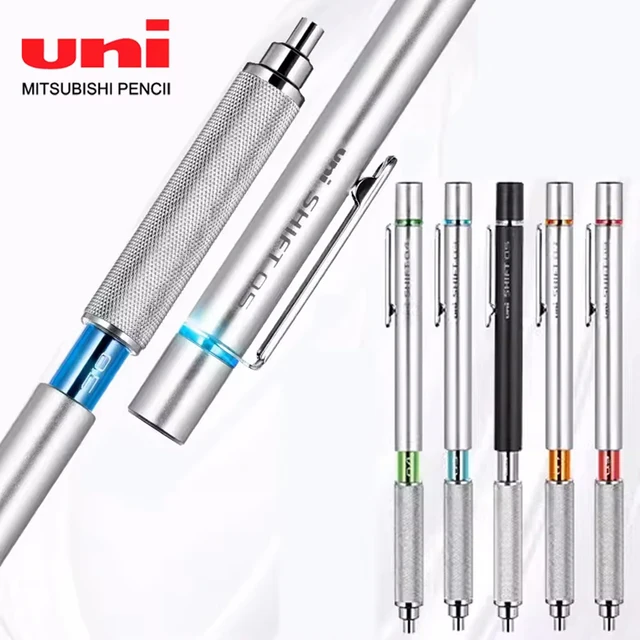 Japan UNI Mechanical Pencil M5-1010 Metal Rod Low Center of Gravity 0.3/0.5/0.4/0.7/0.9mm Art Hand Drawing Special Stationery 1