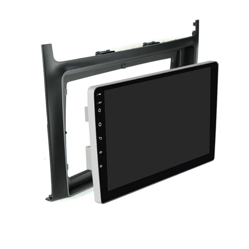 Car Radio Fascia Frame For VW POLO Golf Passat 2014 2015 Optional Cable CAN Dash Fitting Panel Kit For 9inch Host Unit