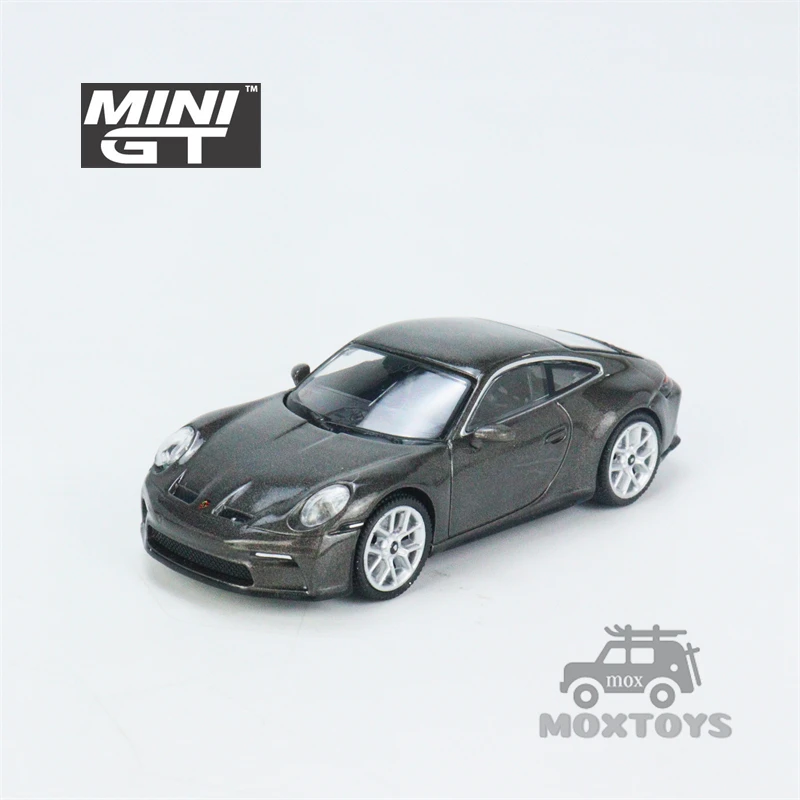 Mini Gt 1:64 911 (992) Gt3 Touring Agate Grey Metallic Diecast Model Car