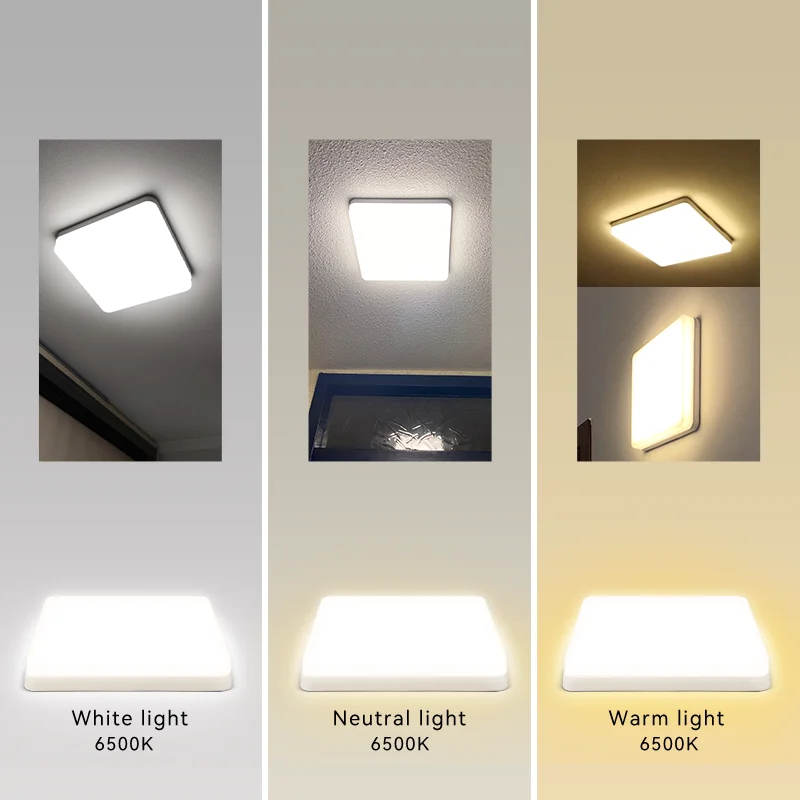LED Ceiling Light Ultra Thin Led Ceiling Lamps LED Square Round Panel Lamp 72W 50W For Living Room Bedroom