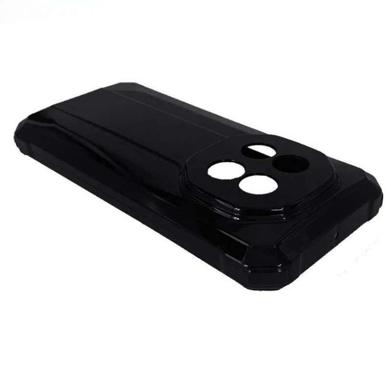 Black Transparent Soft TPU Silicone Phone Case