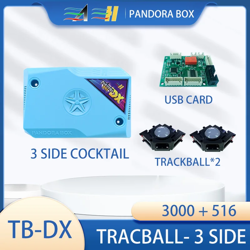 

Diy Kit Pandora Box DX USB Trackball*3 Vertical Cocktail Arcade Game Board Harness Wires Zero Delay Converter Retro Gaming
