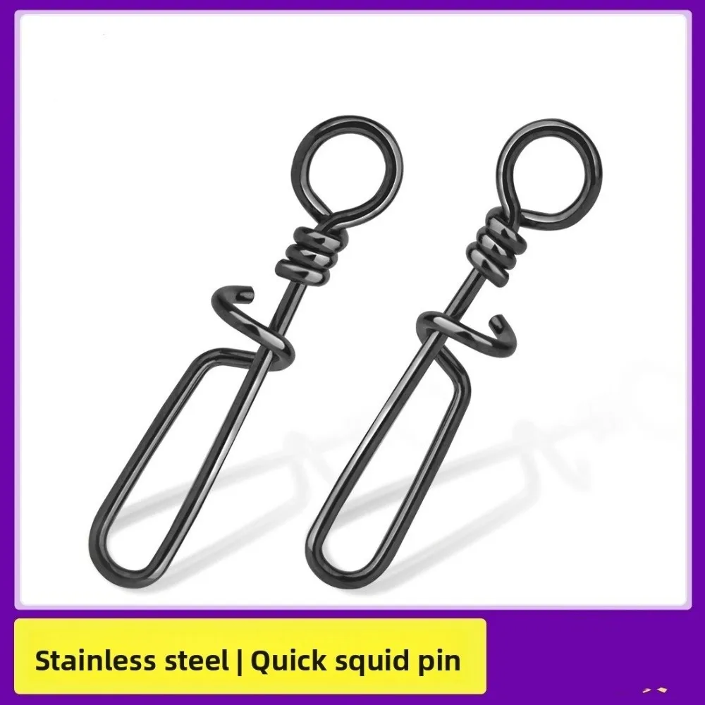 50pcs Pack Stainless Steel Coastlock Snap Durable Construction Quick Change Design Fishing Clip Snap Corrosion Resistant