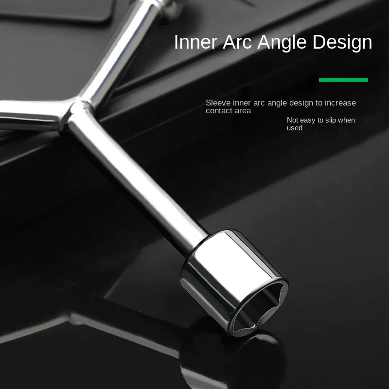 Multi-function Hand Tools of Y Type Universal Socket Wrench Different Size Socket Wrench Remove The Tires Wrench Car Repair Tool