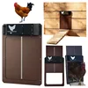 Automatic Chicken Coop Door Opener Upgrade ABS House Gate Sense Control Waterproof Pet Flap Accessories Battery Powered 1