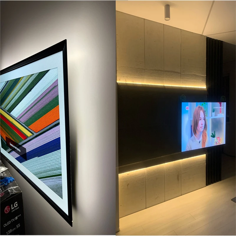 USB LED 스트립 조명 2835 DC5V 스위치 유연한 램프 테이프 리본 TV 데스크탑 컴퓨터 화면 배경 조명 홈 장식