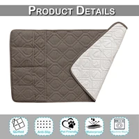 100% Waterproof Quilted Sofa Arm Covers Pet Mat Pocket Storage Bag Slip Covers Removable Stretch Furniture Arm Couch Protector 2