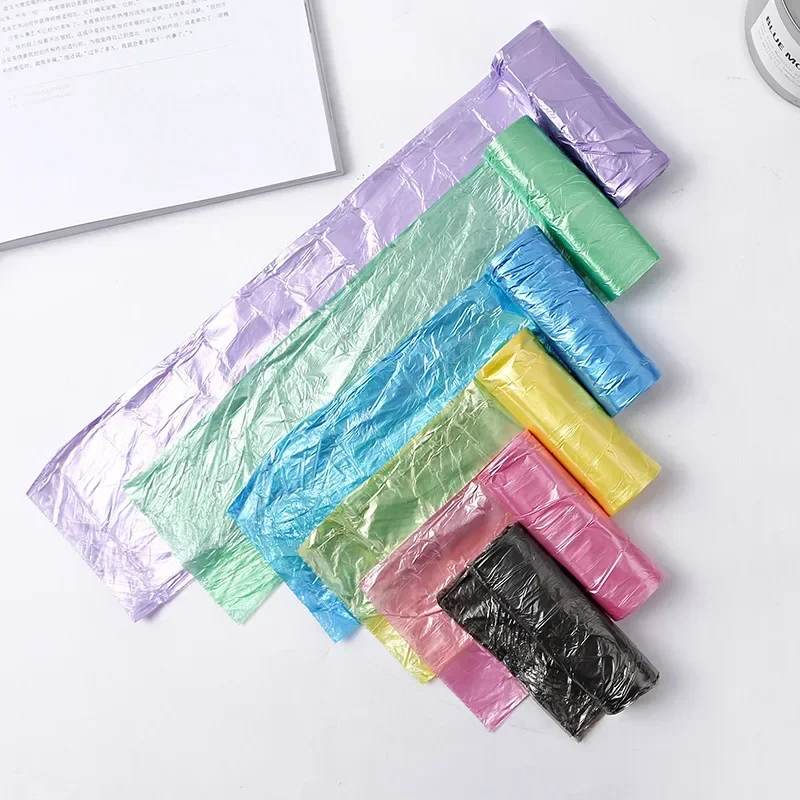 Disposable Trash Bags 5 Rolls/pack Household Kitchen
