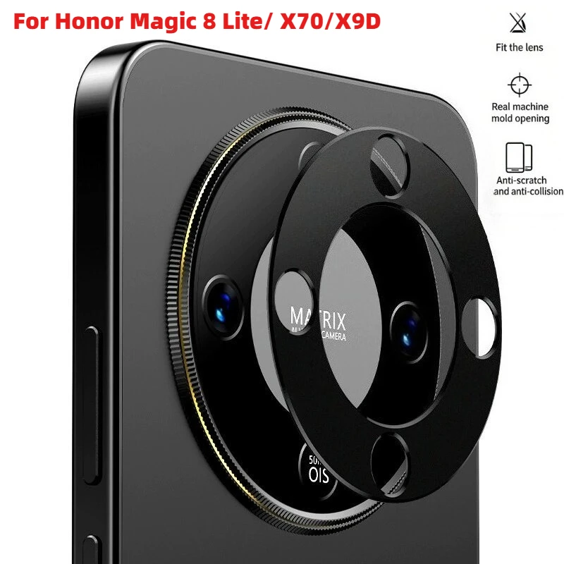 Premium Metal Hollowed-Out Aluminum Alloy Lens - Scratch-Resistant Fully Enclosed Camera Protector