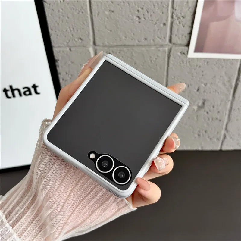 Fashion Magnetic PU Leather Candy Color Anti-Fingerprint Non-Slip Ultra-Thin Phone Case Cover