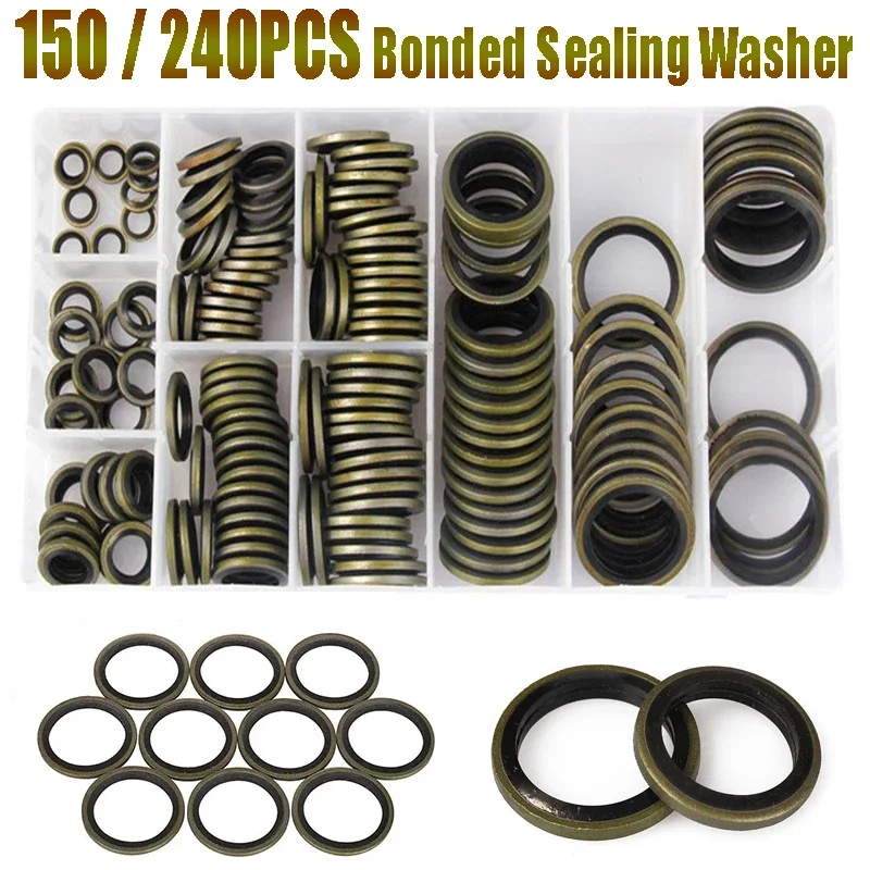 279pc Rubber O-Ring Assortment Kit - 18 Sizes For Hydraulic, Plumbing & Automotive Seal Repair - View #10