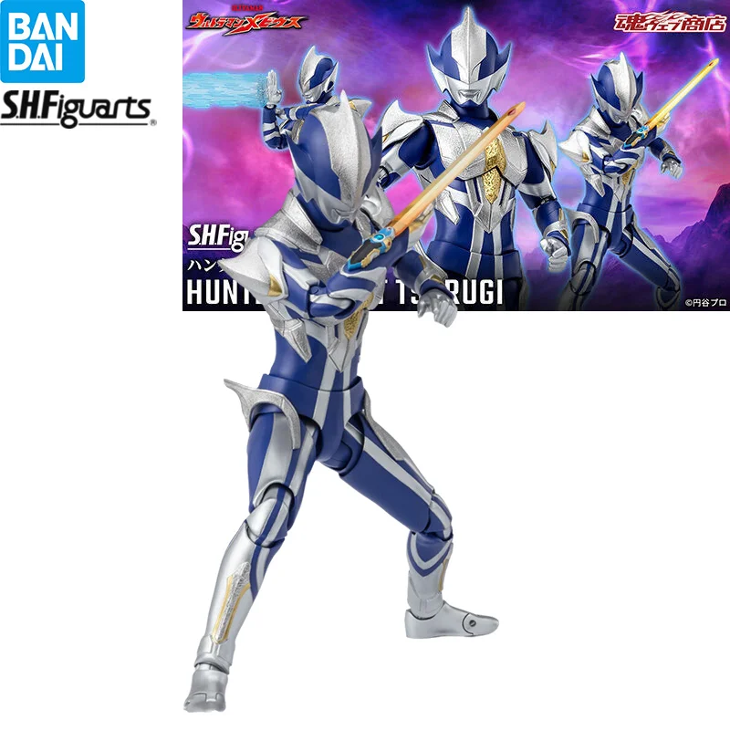 

Фигурка Bandai S.H. Фигуарт Ultraman Mebius Hunter Knight Tsurugi UItraman Hikari, экшн-фигурка, аниме модель, игрушки в подарок