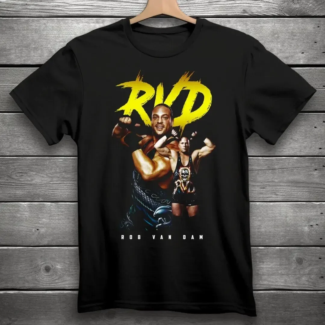 

RVD Rob Van Dam T-Shirt Black WWE