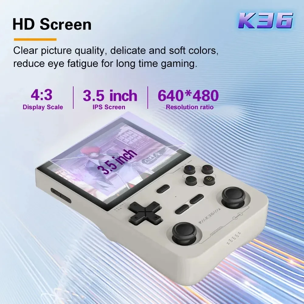 K36 Portable Game Console Built-in 16000+ Games