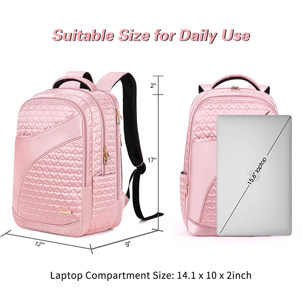 Mochila para laptop de 17.3 pulgadas, compatible con la TSA para hombres y  mujeres, impermeable, bolsa de negocios para trabajo, universidad, con