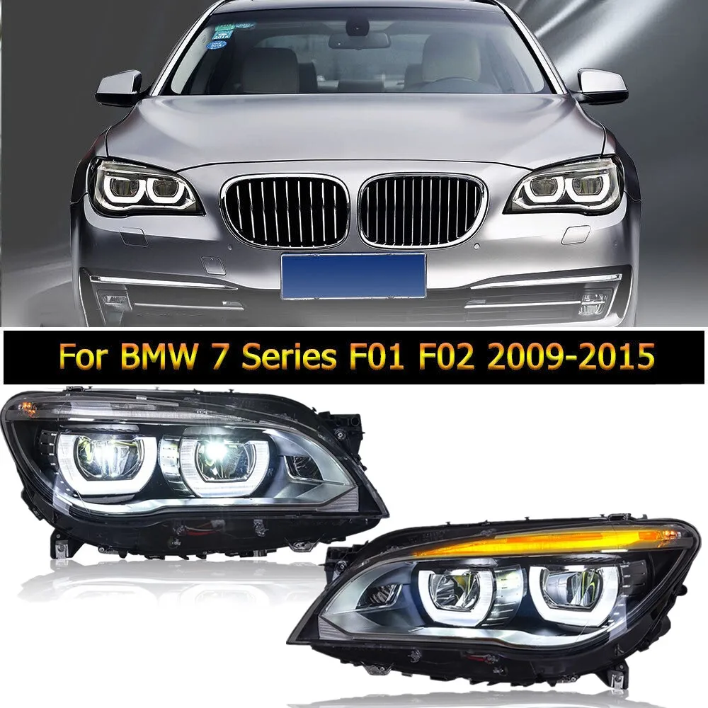 

Car Front Lights Headlamp For BMW 7 Series F02 F01 730 740 750 760 2009-2015 Upgrade DRL Turn Signal LED Headlights Assembly