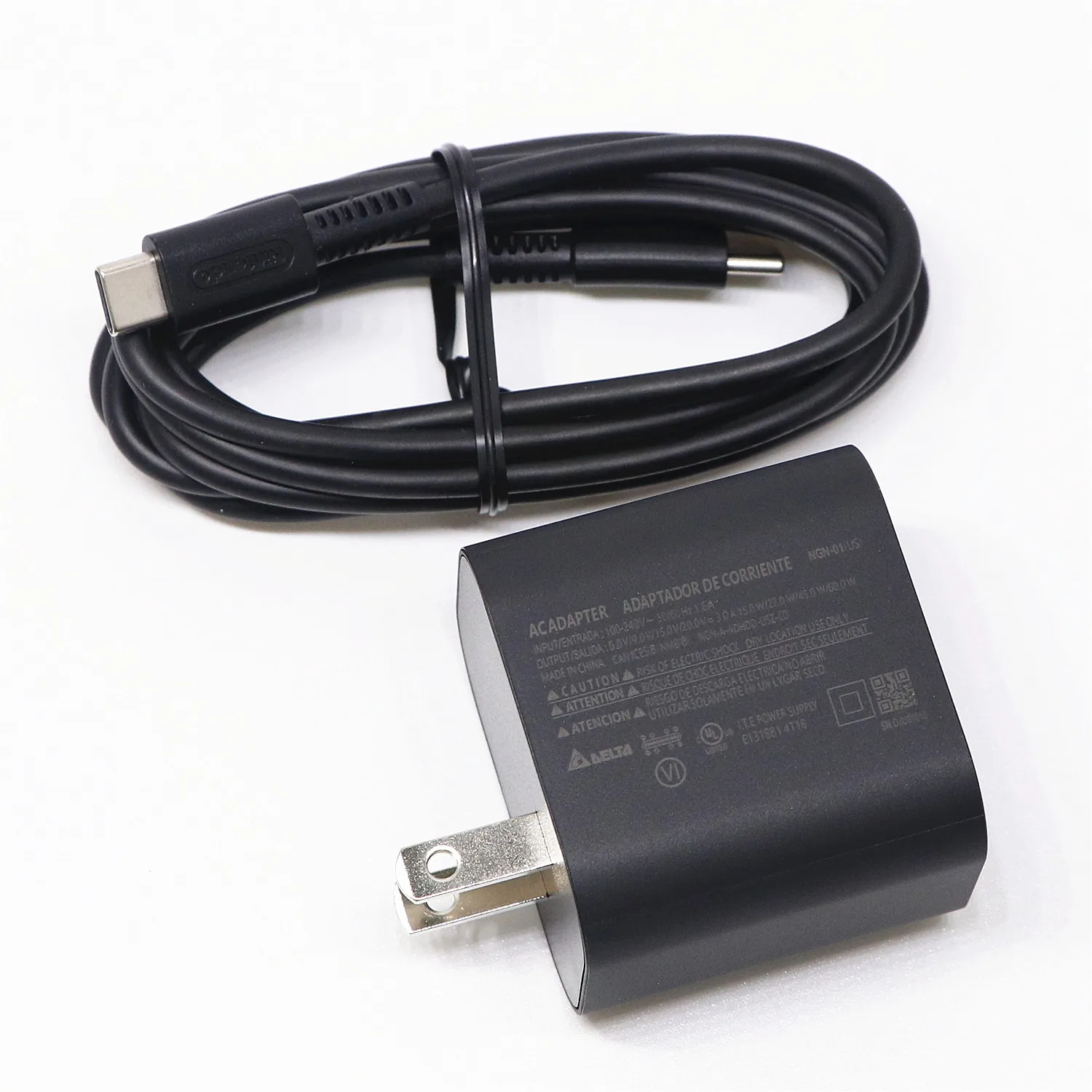 새로운 OEM 60W 전원 어댑터, 닌텐도 스위치 2 충전기, 60W 고속 충전 스위치 2 게임용 휴대용 전원 어댑터