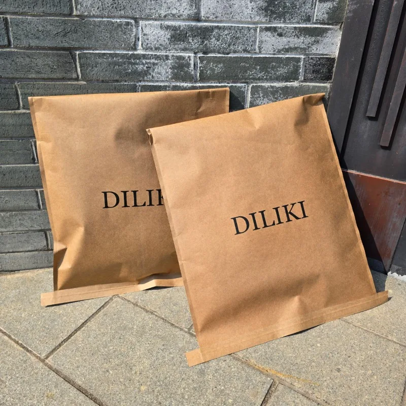 Sacs d'emballage logistique avec Logo personnalisé, sacs de courrier, sacs d'expédition pour vêtements, pochettes d'expédition en papier Kraft imperméables, emballage tissé