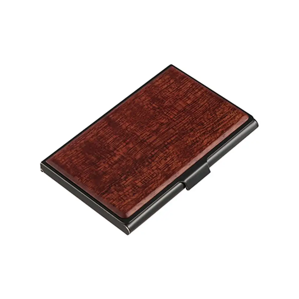 디스플레이 스탠더 스테인레스 스틸 사무용품 명함 홀더 카드 컨테이너 ID 신용 카드 홀더 카드 보관 케이스