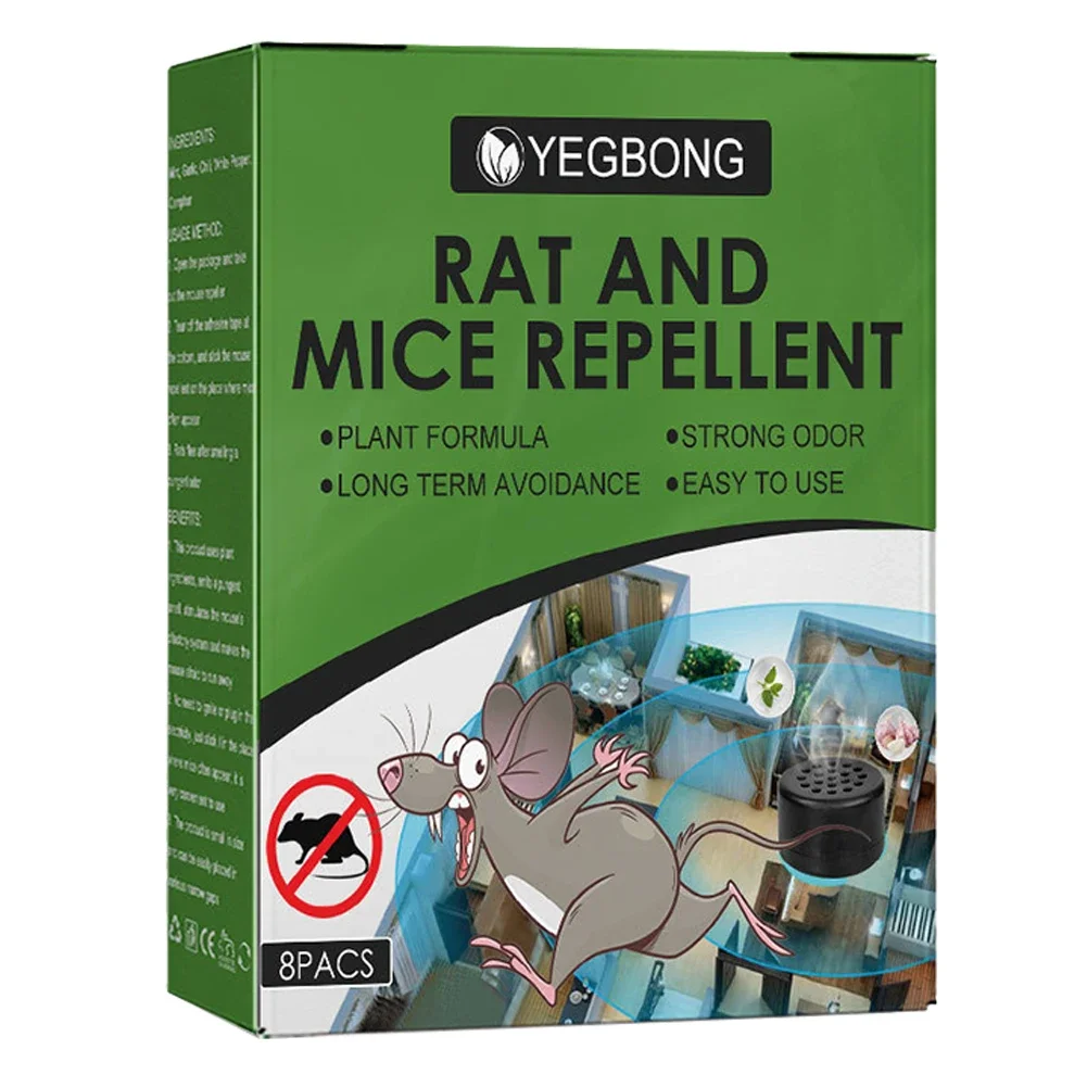 Mice Repellent Deterrent Anti-Mouse Balls Rat Repellent Peppermint Oil Pest Insect Control 8Pcs