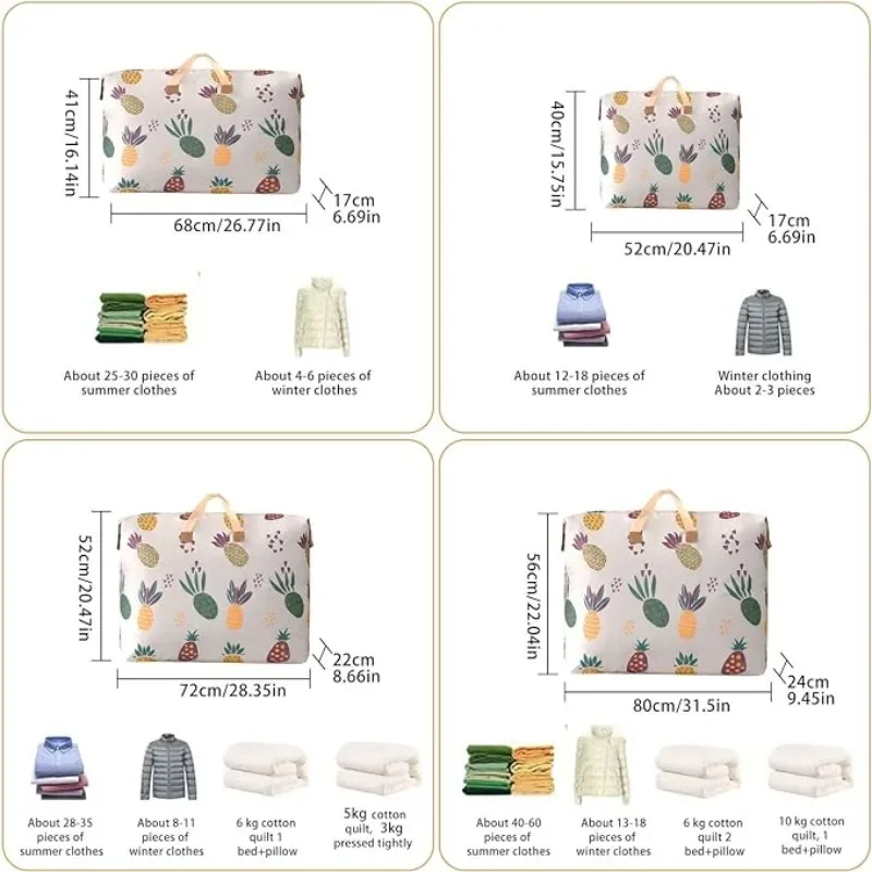 Quilt Storage Bag Clothing Finishing Bag Large-capacity Quilt Waterproof and Moisture-proof Moving Bag Packing Bag 2
