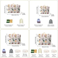 Quilt Storage Bag Clothing Finishing Bag Large-capacity Quilt Waterproof and Moisture-proof Moving Bag Packing Bag 2