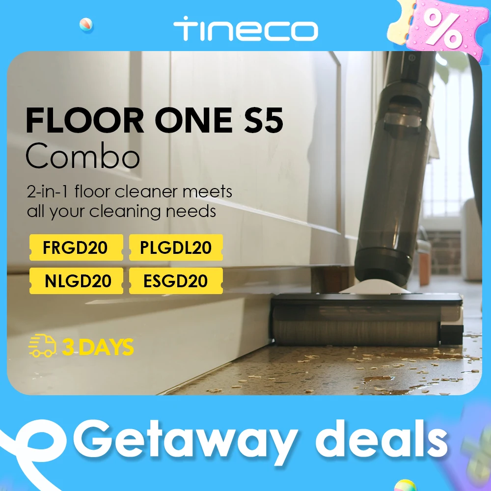 Tineco Floor One S5 Combo Wet Dry Vacuum Cleaner Cordless
