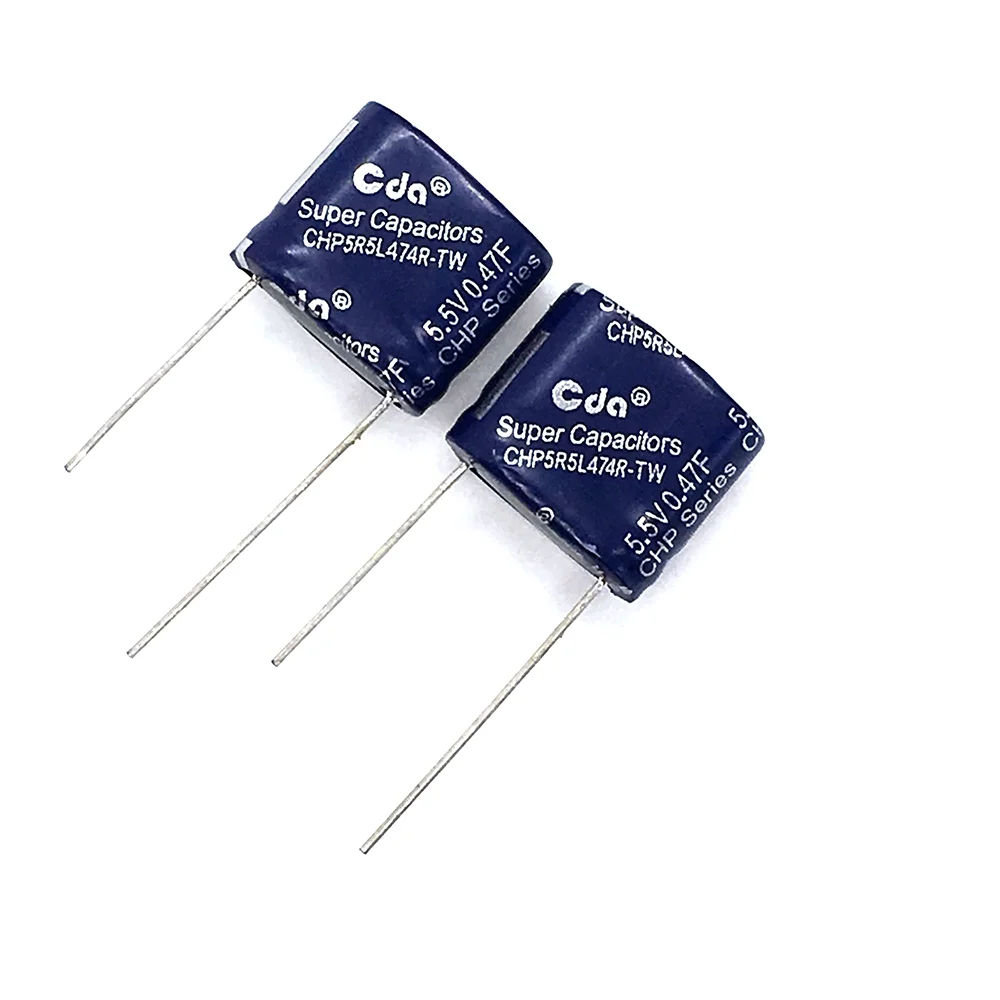 Super Condensatori Chp Cda 5.5V 0.47F Chp5R5L474R-Tw Supercondensatori Farrah Ultra Condensatore