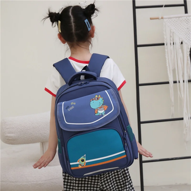 Girls Boys Cartoon Unicorn Dinosaur School Bags New Children Students Large Capacity Fashion Cartoon Backpacks Drop Shipping