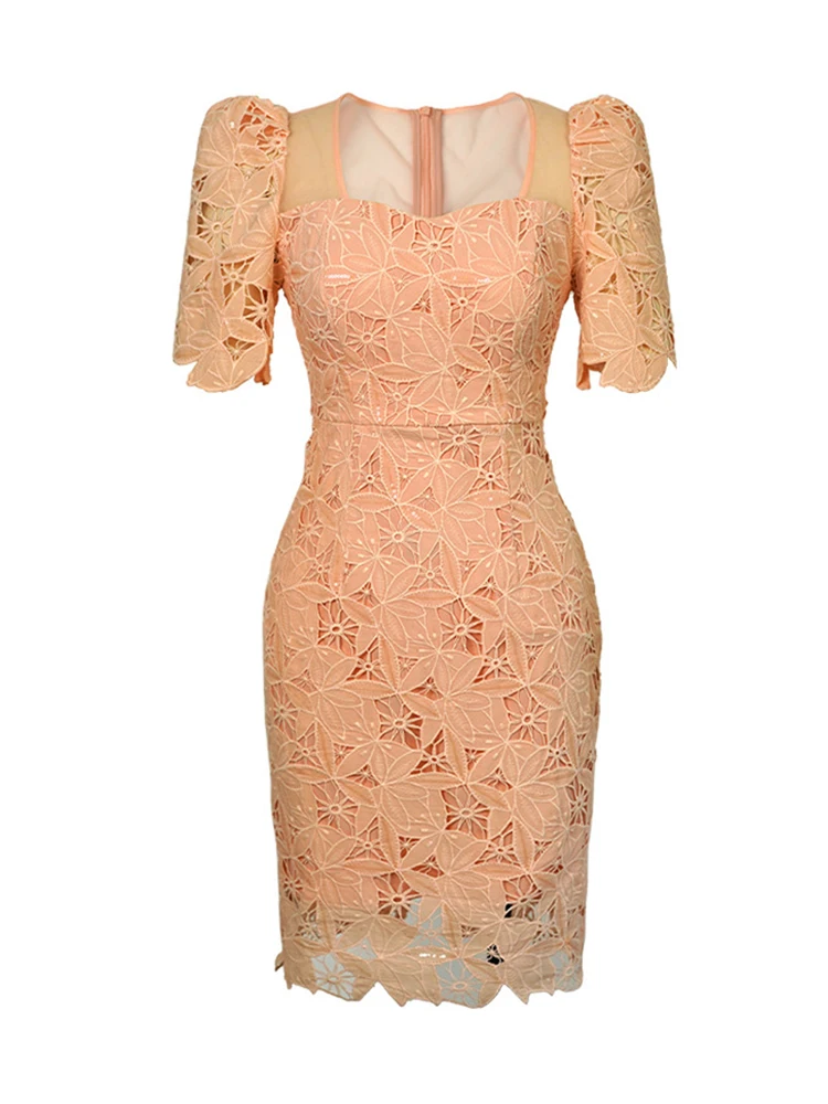 not your rose square lace up dress Dress Sales Not Your Rose Square Lace Up Dress Romantic A-Line Lace Square Neck Sleeveless Wedding Dress