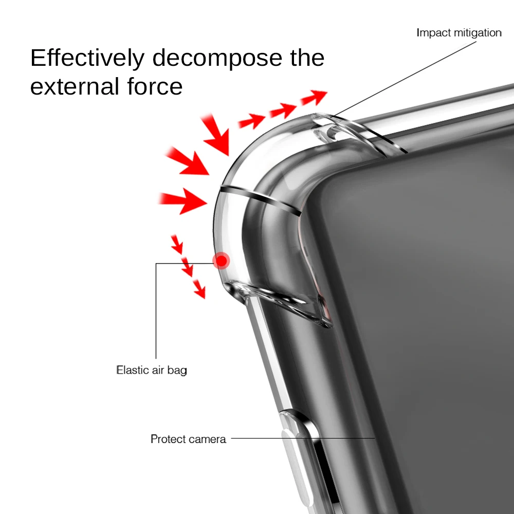 Shockproof Airbag TPU Case for Motorola Moto G 2026 2025 G Stylus Power 5G G Play 2024 2023 Protective Cover Capa Fundas Coque 4