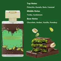 Dubaï chocolat pistache parfum frais durable exude charme phéromones irrésistible vitalité parfum Eau De Toilette 100 ml 6