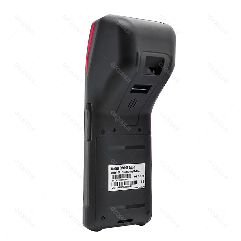 Handheld Android12/11 PDA POS Printer 58mm Mobile Receipt Bill Thermal Paper Printer 5.5 HD Support WiFi Bluetooth POS System