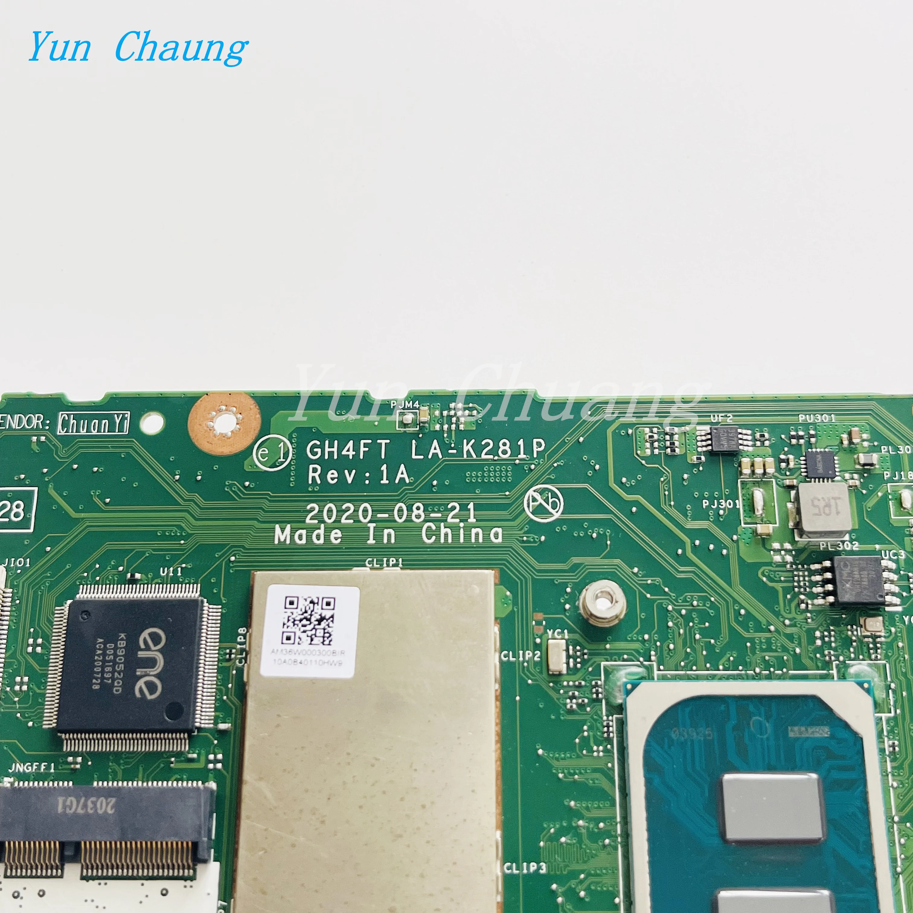 ⑪FFF 14.1型 eMMC 64GB＋SSD240㎇ FFF-PC03B GH4FT LA-K281P Mainboard For Acer Swift 3 SF314-59 N19C4