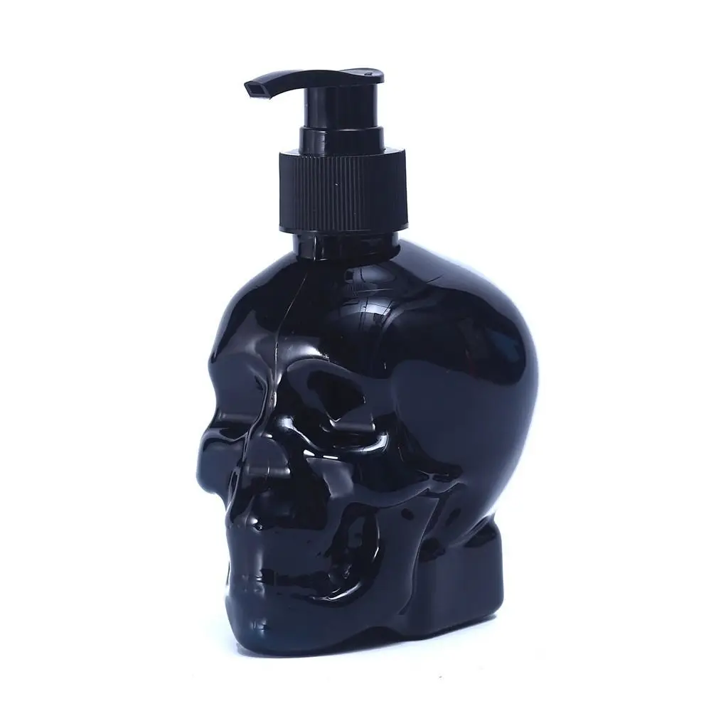 Kunststoff-Seifenspender Mit Totenkopf-Motiv, Black Edition, Flüssigkeiten, Heim- Und Badezimmer-Hardware, Gothic-Dekor