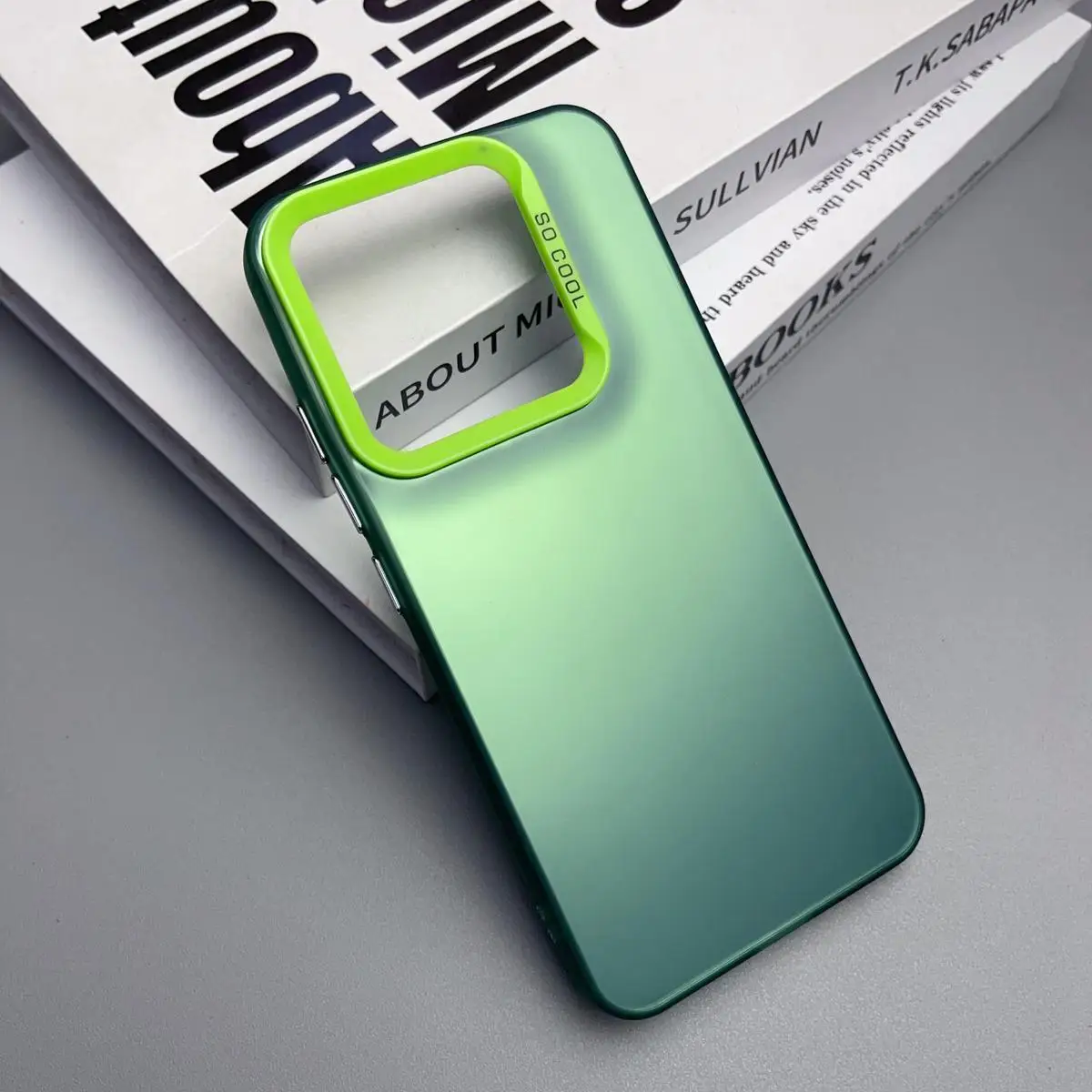 Metallic Aurora Skin Matte Phone Case Cover