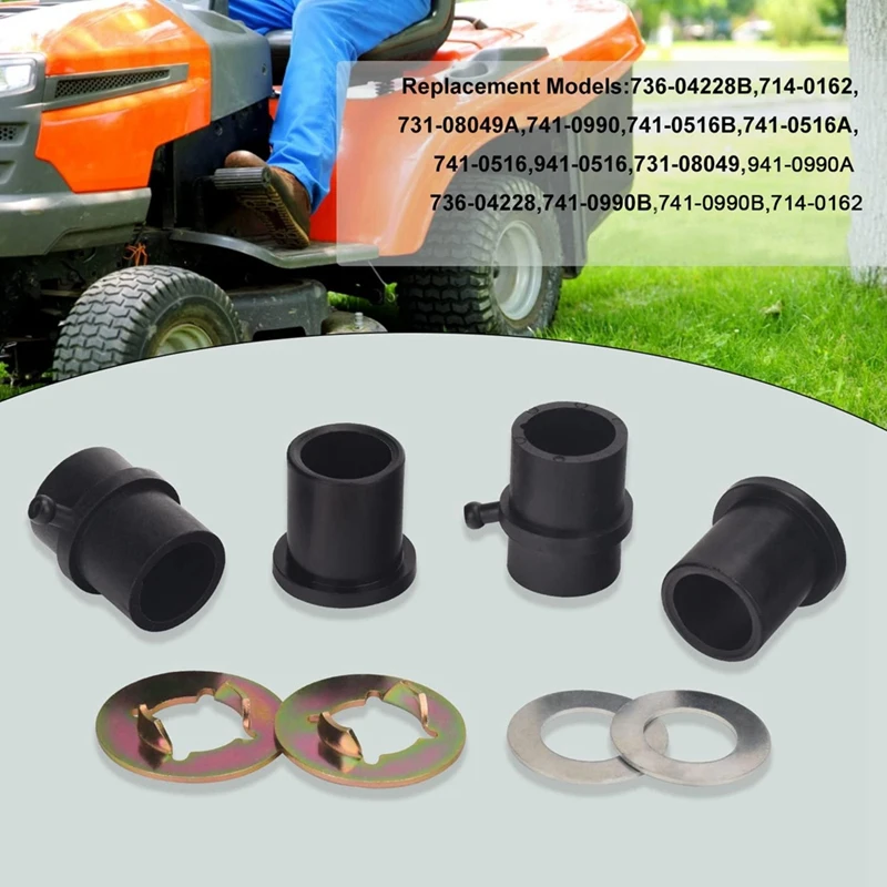 941-0990B 741-0990B 941-0990A 741-0990 Cub Cadet Craftsman MTD Troy-Bilt용 앞바퀴 베어링 재구축 키트