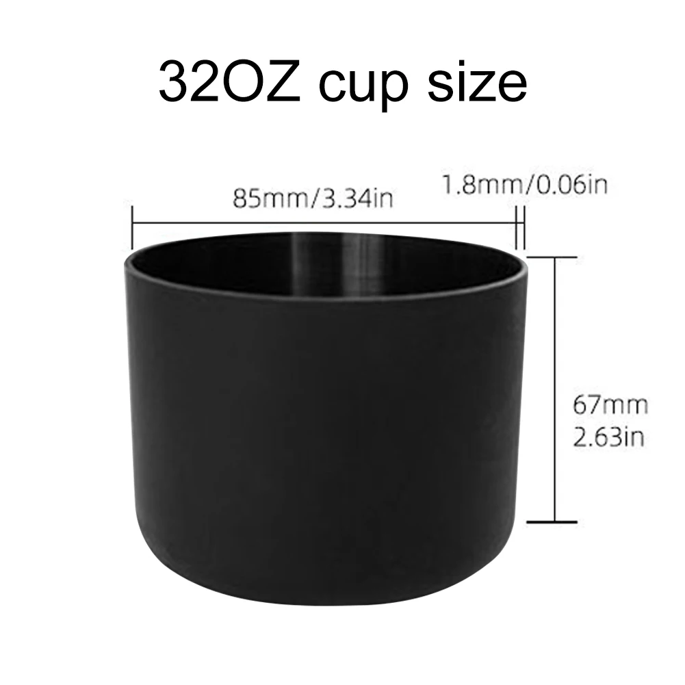 Silicone Water Bottle Boot for Owala 24oz 32oz 40oz Anti-Slip Protective Sleeve Bottom Bumper Bottle Seal Ring Silicone Stopper