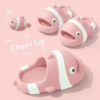 Children Slippers 2023 Woman Comfortable Summer Garden Beach Sandals Baby EVA Bathroom Shoes Non-Slip For Boys Girls 1