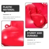 10 Pcs Heart Shaped Fillable Boxes Wedding Hanging naments Plastic Gift Boxes Christmas Decor Wind Chimes Home Decor Red 5