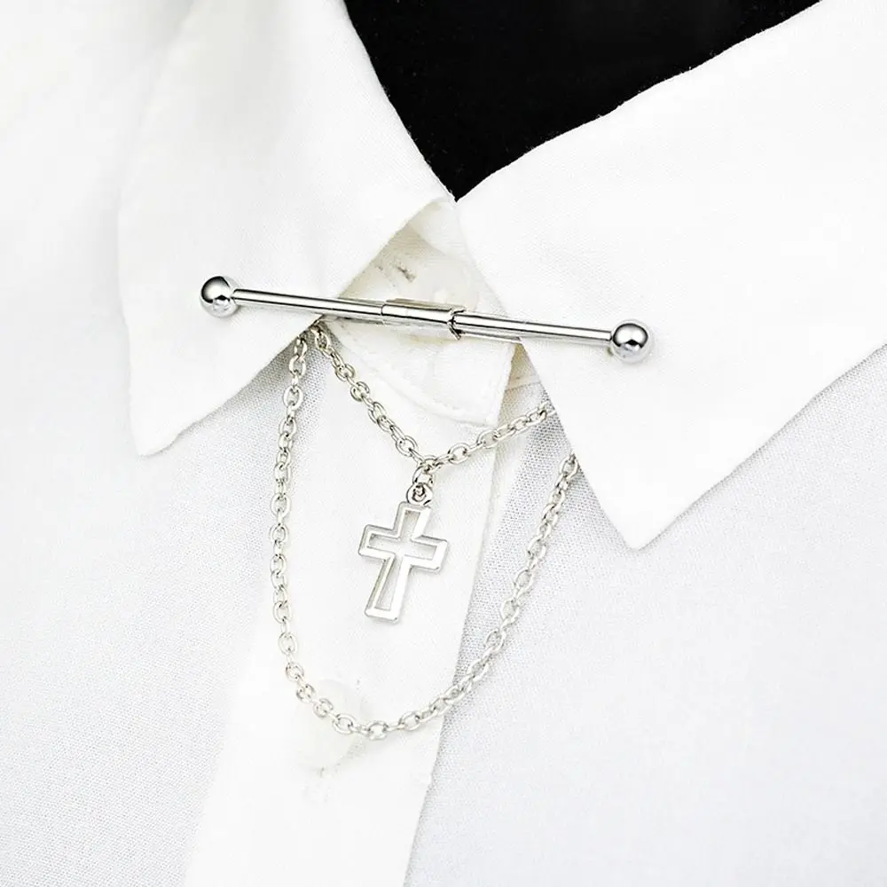 

Metal Collar Clip Shirt Men's High-grade Clothing Women's Prevent Exposure Buckle Neckwear Clips Classic Gifts