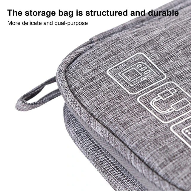 Dropship Electronics Organizer Travel Cable Organizer Bag