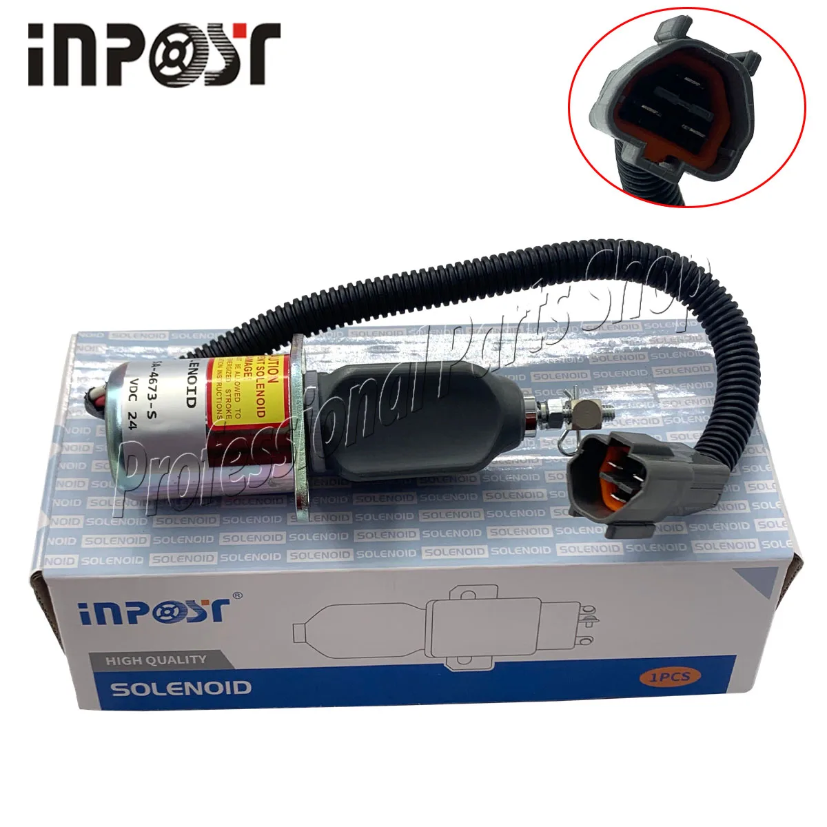 

Новый SA-4673-S 24V 1751ES-24A3UC12B1S 24V стопорный соленоид для двигателя Yanmar 4NTE94 Hyundai