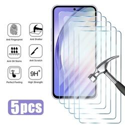 Premium 5 - Pack Tempered Glass Screen Protectors - 5Pcs Tempered Glass (Moto G 5G (2022))