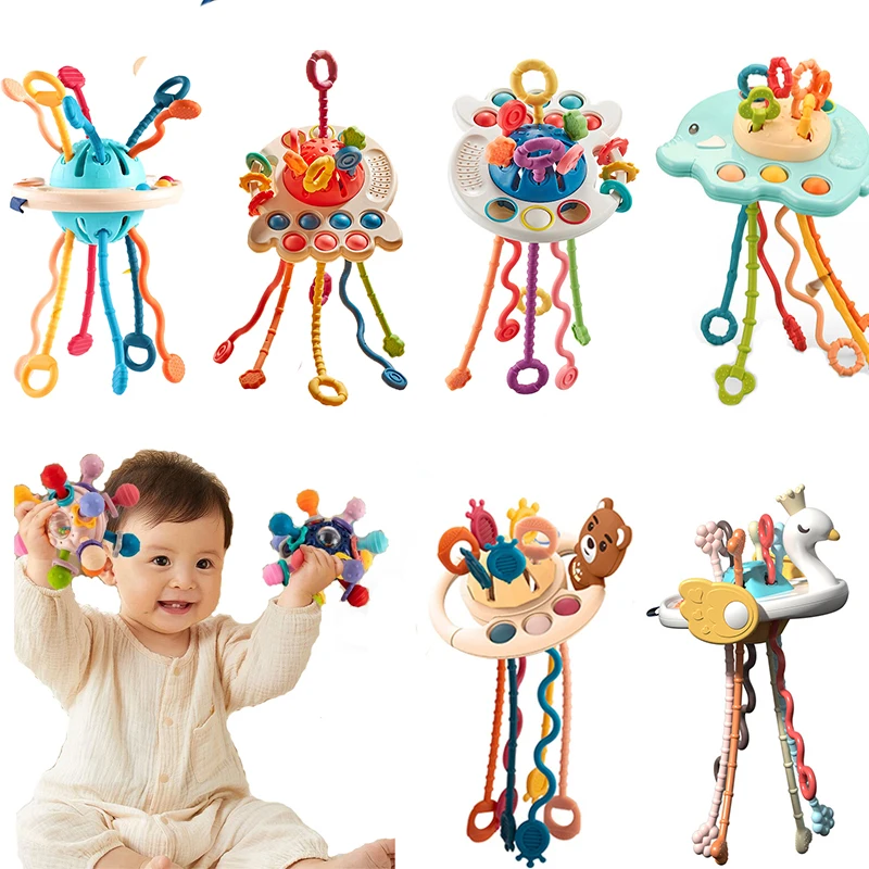 Baby Educational Toys Learning Octopus Montessori Baby Toys Toy