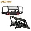 Metal Front and Rear Bumper with Tow Hook for TRX4M Defender 1/18 RC Crawler Car Upgrade Parts Accessories O08 5